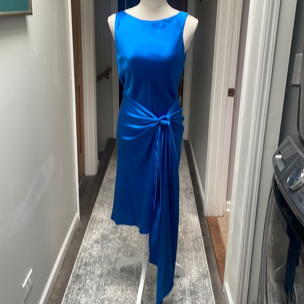 BCBG silk wrap dress
